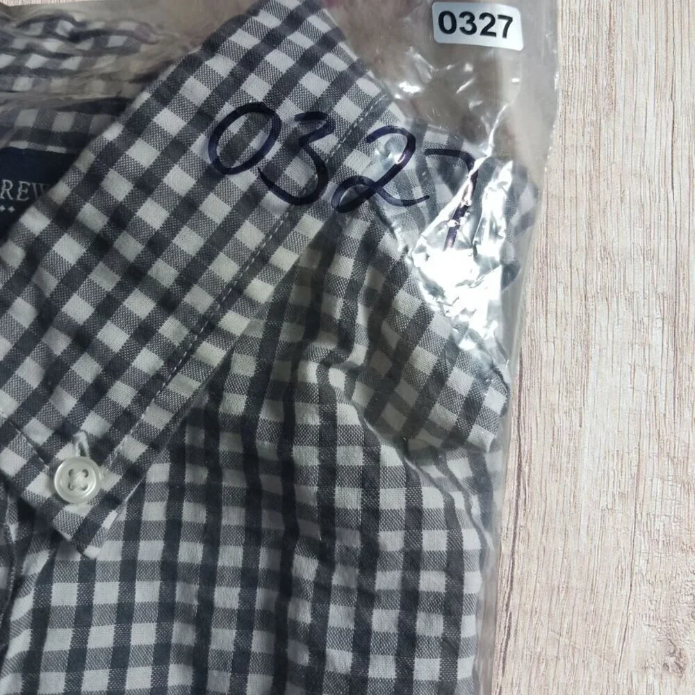 J.Crew Gingham Button-Up Long Sleeve Shirt Size XSmall